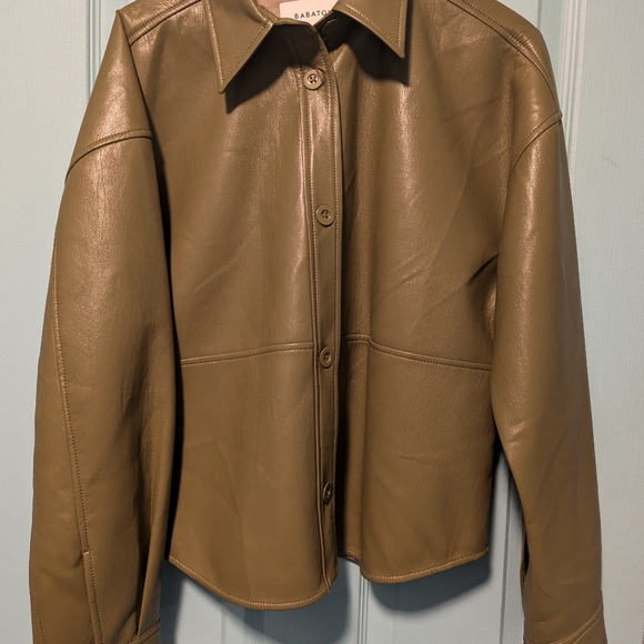 Aritzia Babaton vegan leather jacket, small - Picture 2 of 4